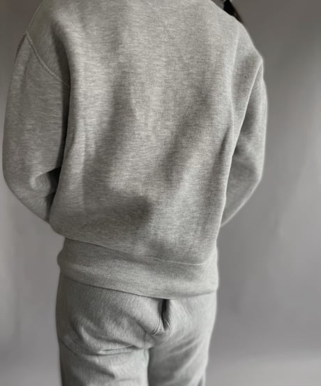 【USED】 Cotton Sweatshirt Light Gray / 221203-024
