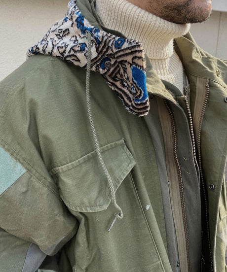 【ink】" Bird"  Rebuilding M65 Coat ③ / ink21aw-03