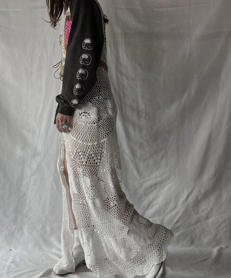 【RE;CIRCLE】 RE Granny × Crochet N/S Gown①/211014-011