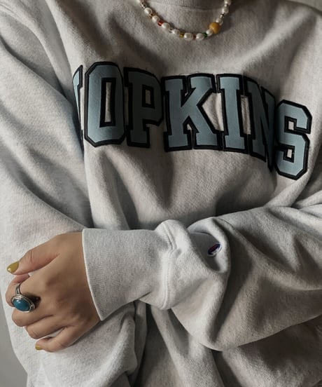 【USED】  Champion Reverse Weave Sweat HOPKINS/210516-006