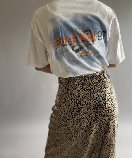 【USED】  ONEITA 90's Cyber Media T-Shirt /240810-018