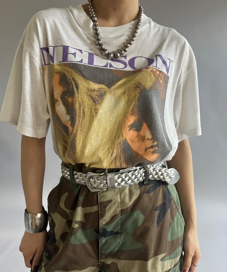 【USED】 Made in USA Anvil 80's NELSON T-Shirt /240824-031