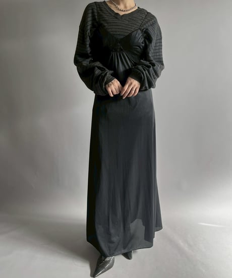 【USED】 Long Camisole One-Piece /251122-013