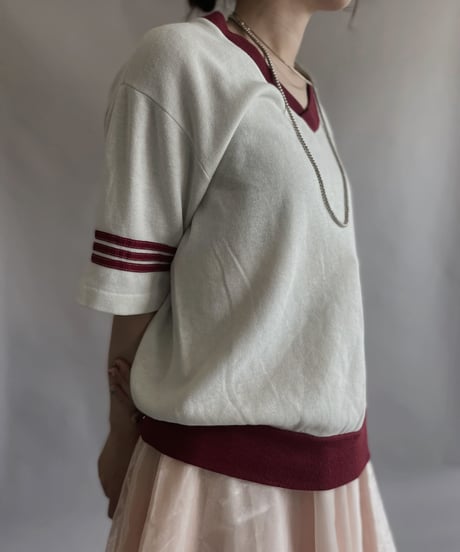 【USED】 S/S Sweat Top/ 230408-007