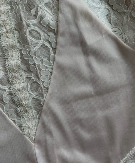 【USED】 Lace Lingerie Leotard Camisole Top / 260314-022
