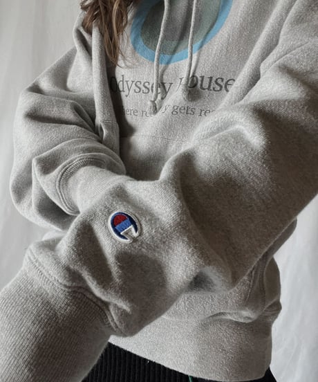 【USED】  Champion Reverse Weave Hoodie Odyssey House/211116-030