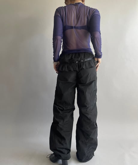 【USED】 Calvin Klein Jeans Sheer Top /241006-008
