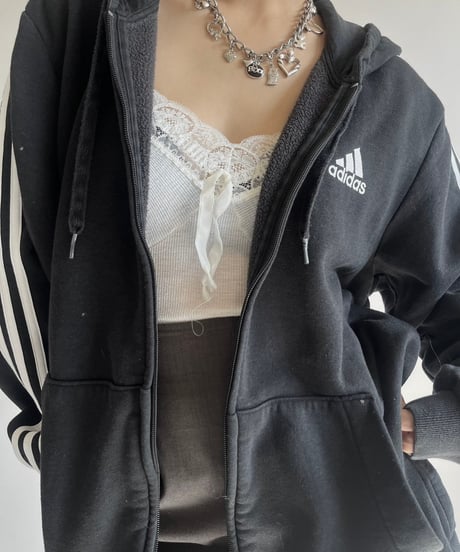 【USED】 adidas Zip Up Parker /250201-011
