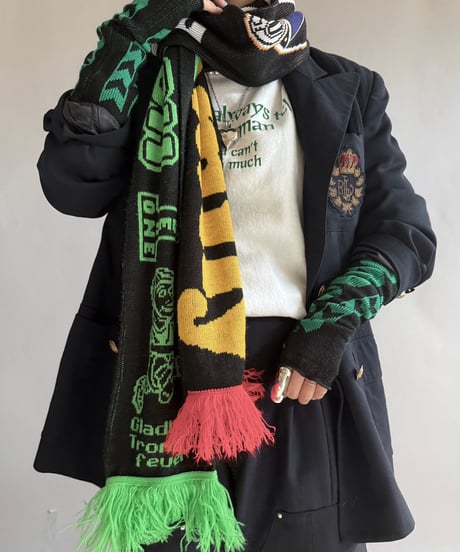 【RE;CIRCLE】RE Soccer Muffler Arm Warmer/ 241223-027