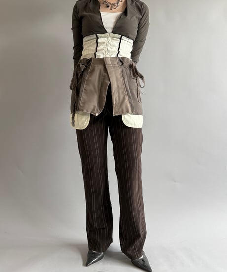 【RE;CIRCLE】 Re Suit Skirt / 250918-004