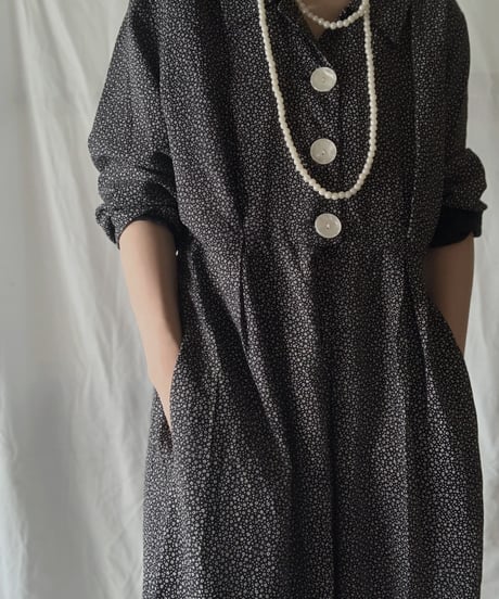 【USED】 Flower Patterned All In One/210714-031