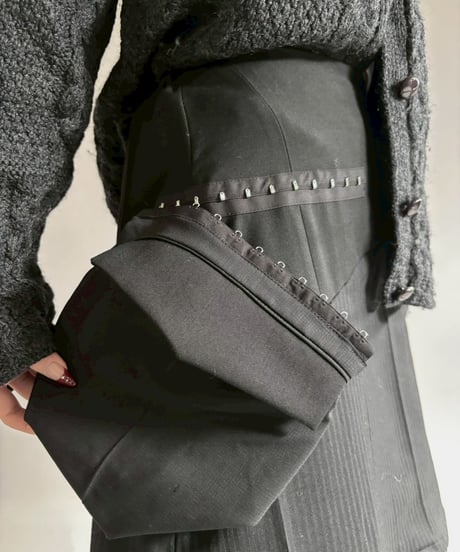【RE;CIRCLE】 RE Suit Asymmetry Long Skirt / 260129-015