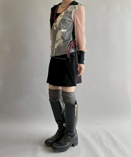 【USED】 SILVIAN HEACH Design Mini Skirt /251014-009