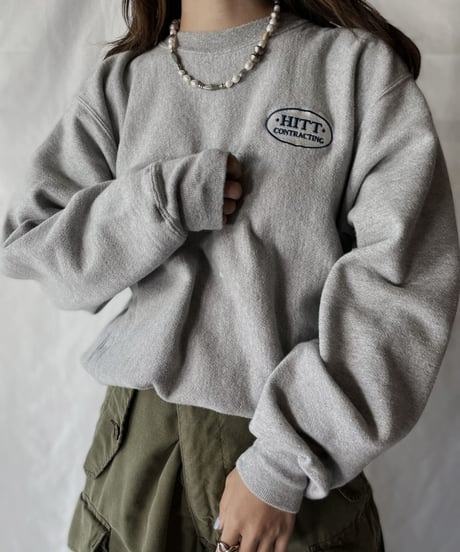 【USED】   Champion Reverse Weave Sweat HITT/211007-022