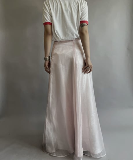 【USED】 Sheer Long Skirt / 230603-029