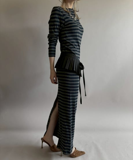 【RE;CIRCLE】 Boarder One-Piece /  260420-016