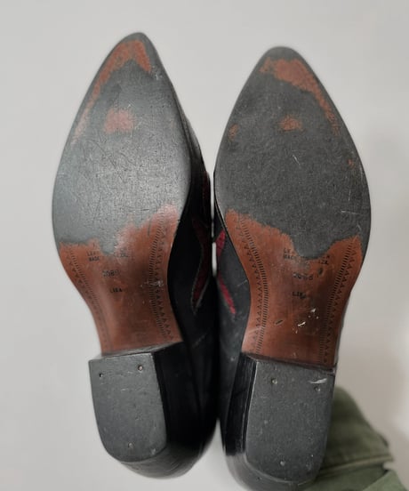【USED】Western Leather Shoes/210826−003