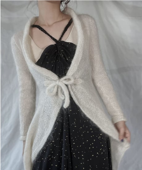 【USED】    Mohair Knit Cardigan/211216-019
