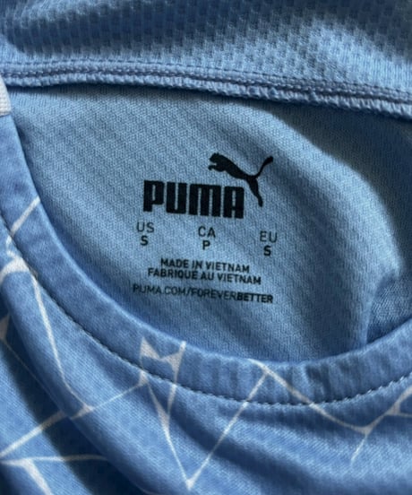 【USED】 20~21's Puma Manchester City Soccer Shirt / 260530-010