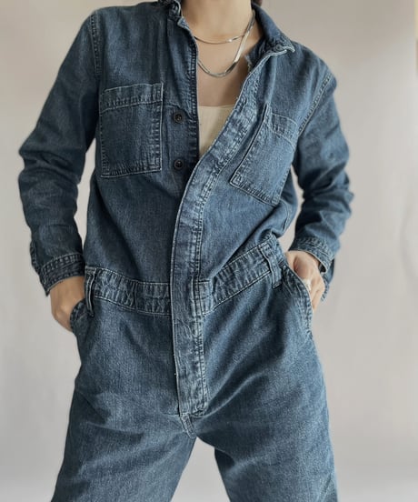 【USED】  Lucky Brand Cotton Jumpsuit / 221112-015