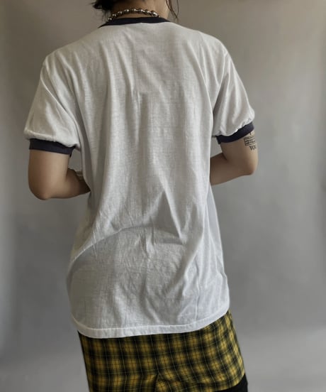 【USED】 S/S ringer T-shirt / 230603-011
