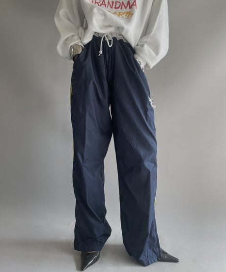 【USED 】Nike Nylon Line Pants/ 231118-017
