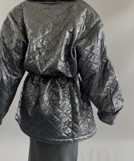 【USED】 Quilting Lame Jacket / 231021-016