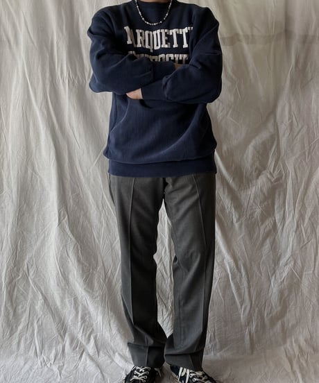 【USED】 90's USA Champion Reverse Weave MARQUETTE②/210324-022