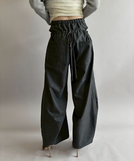 【RE;CIRCLE】 RE Suit Barrel Leg Pants/ 260420-021