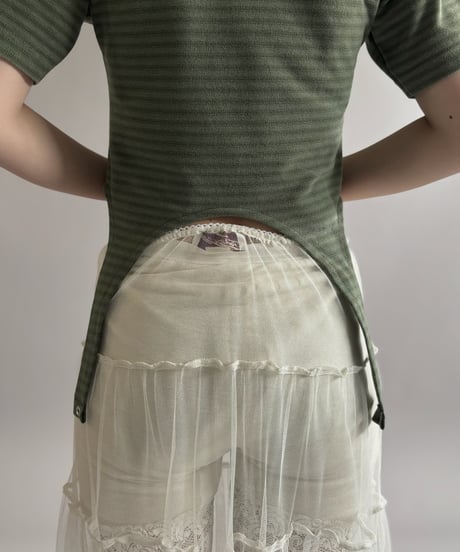 【RE;CIRCLE】 RE Mulch Boarder T-shirt Leotard / 260430-003