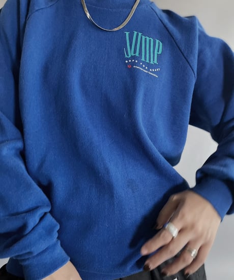 【USED】 Hearth Knit Sweatshirt 'Jump' / 221203-016