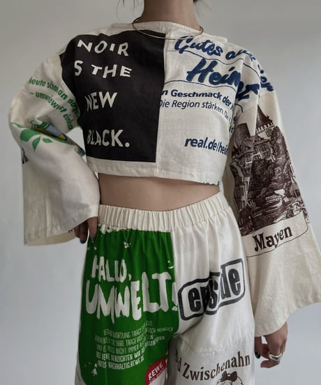 【RE;CIRCLE】 RE Eco-Friendly Bag Short Top / 220825-007