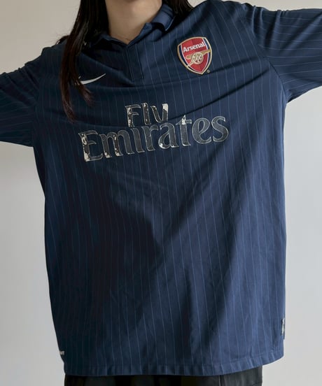 【USED】 Nike 09~10's Arsenal Soccer Shirt/ 250607-043