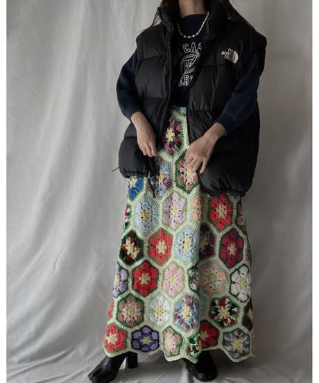 【RE;CIRCLE】 RE Granny Long Skirt⑧/211110-015