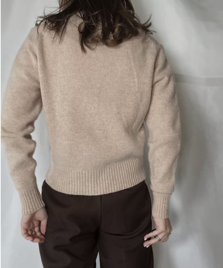 【USED】   LACOSTE Knit Top⑤/211126-011