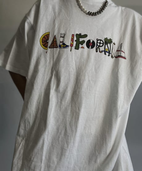 【USED】 Short Sleeved T-shirt "California" /220716-005