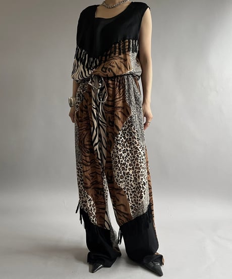 【USED】 Leopard Patterned N/S Set Up /240907-040