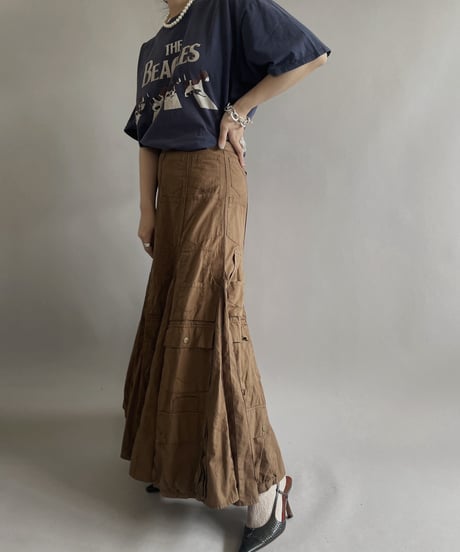 【USED 】Cordelia Design Multi Pocket Long Skirt/ 240429-015