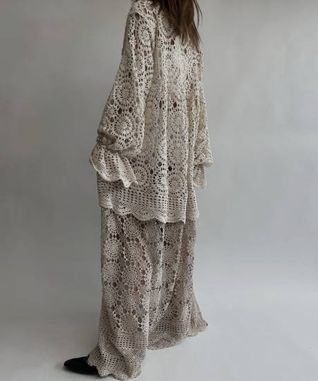 【RE;CIRCLE】 RE Crochet Lace One-piece / 220728-005