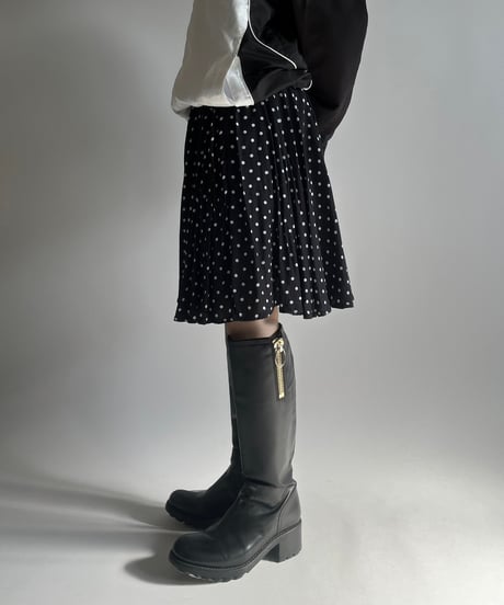 【USED】 Dot Pattern Skirt /250208-022
