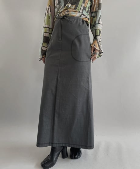 【USED】 SCANLAN THEDORE Long Skirt /231021-014