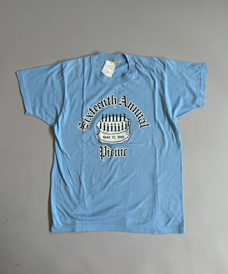 【USED】 Made in USA Screen Stars 80's T-Shirt  /240608-028