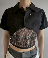 【Chinatsu Aoyama】 RE Makers Shirt Black / 260702-022