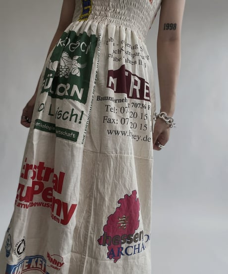 【RE;CIRCLE】 RE Eco-Friendly Bag Camisole One-piece / 220804-027