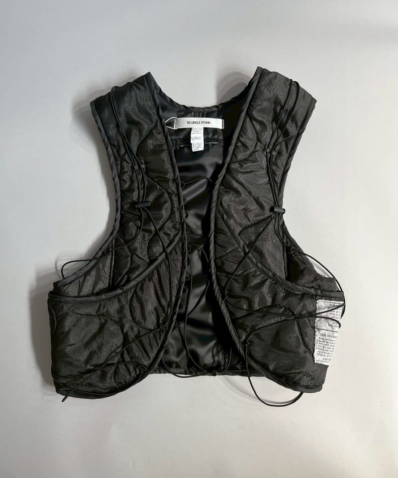 RE;CIRCLE】 RE Liner Code Vest Black / 251009-0
