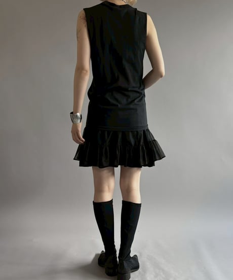 【USED 】Made in USA LOVER BOY Cut Off Tank Top/260622-005