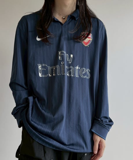 【USED】 Nike 09~10's Arsenal Soccer Shirt/ 250607-043