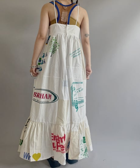 【RE;CIRCLE】RE Eco-Friendly Bag Camisole Long One-piece / 230727-025