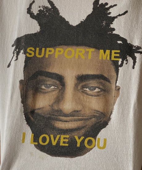 【USED】S/S T-shirt SUPPORT ME "I LOVE YOU"/210604-055