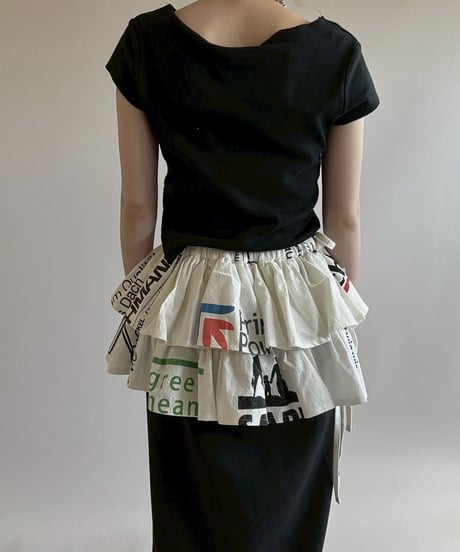 【RE;CIRCLE】 Re Eco Bag Maki Skirt /  250626-011